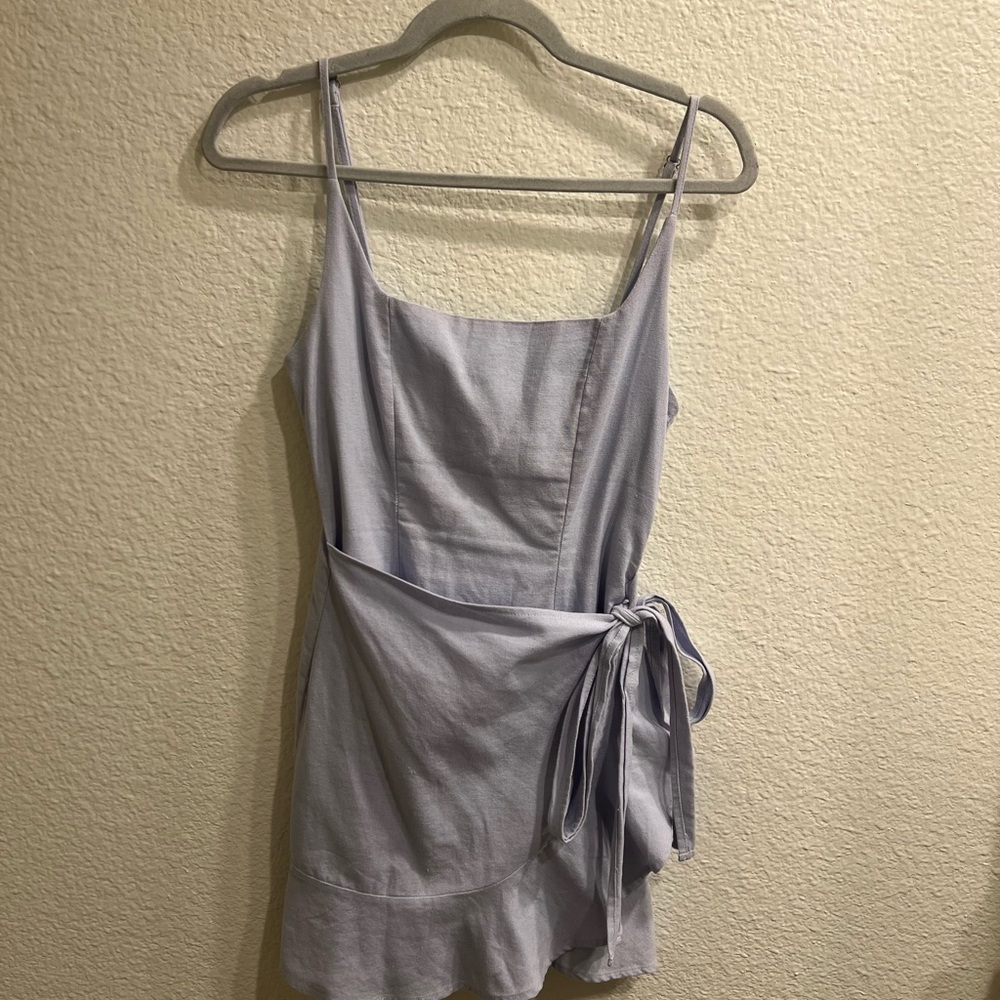 Princess Polly Light Blue Dress with Strap Detail